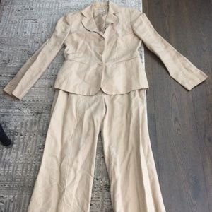 Linen suit